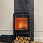 Купити камін Купити піч на дропах  Сталева піч Atlantic 613 Каміни Лакунза