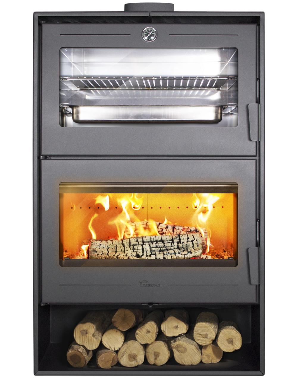 Купити камін Купити піч на дропах  Сталева піч Oslo Каміни Лакунза