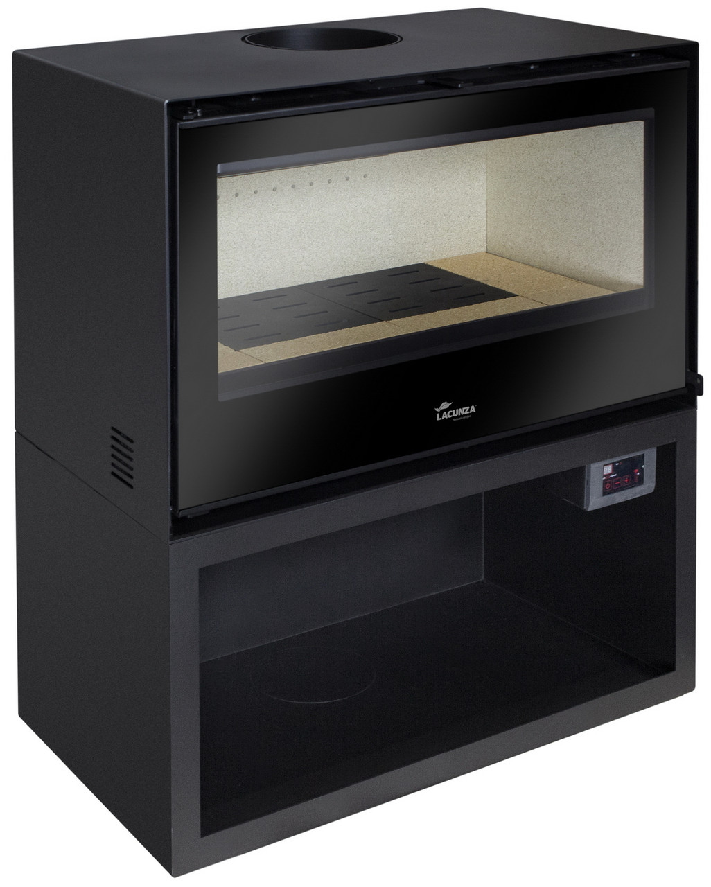 Купити камін Купити піч на дропах  Сталева піч Rock 800 Plus Каміни Лакунза