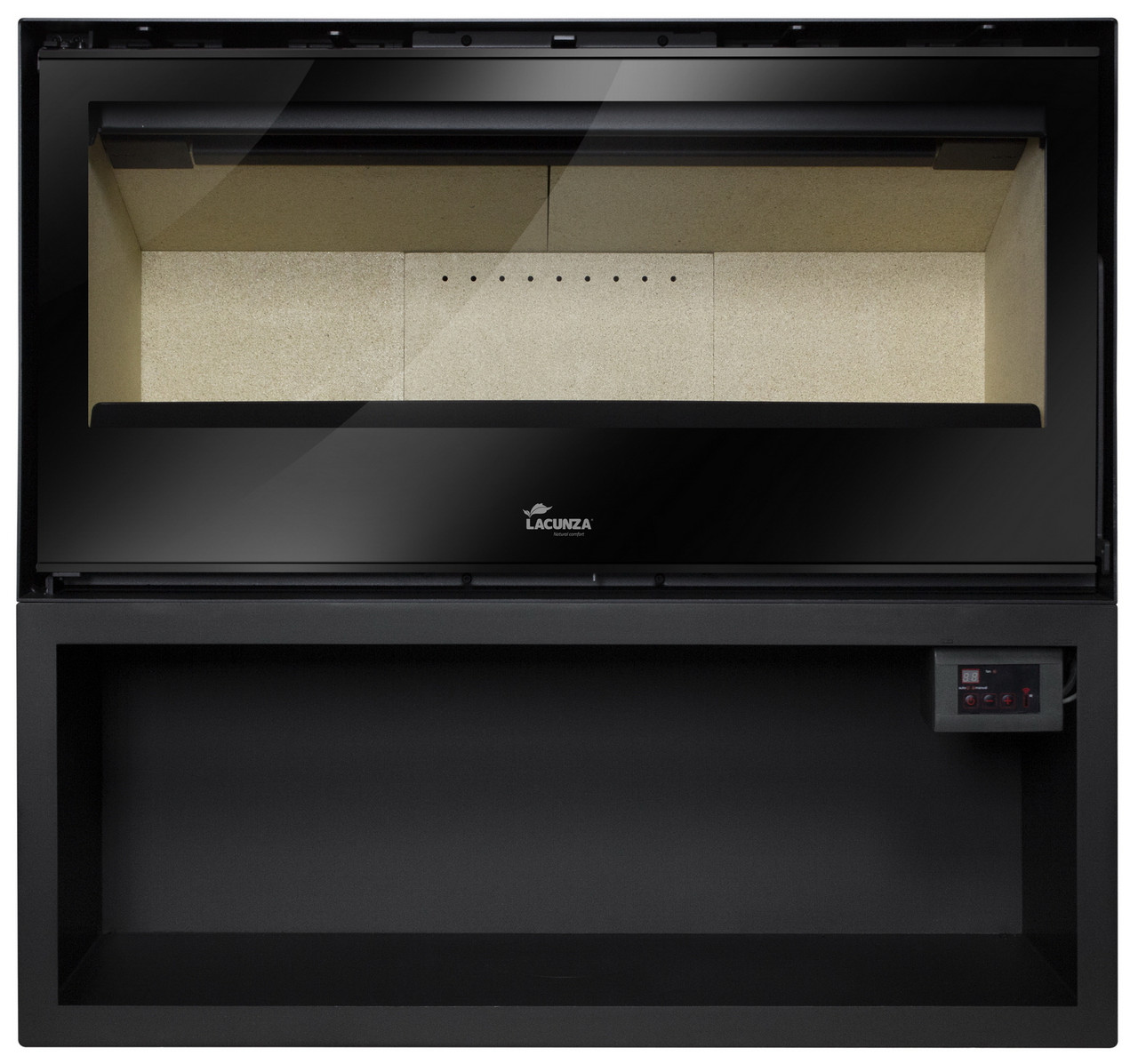 Купити камін Купити піч на дропах  Сталева піч Rock 1000 Plus Каміни Лакунза