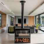 Купити камін Купити піч на дропах  Сталева піч Verona 1003 Каміни Лакунза